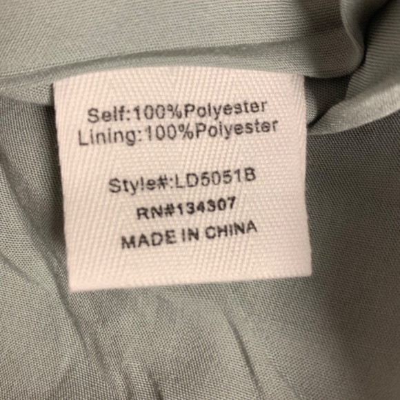 Line and Dot Maya Maxi Dress Glam Romantic Hoco Pinup Sexy Formal Womens Size S - Picture 6 of 11